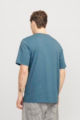 T-shirt regular - Bleu-vert
