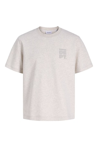 T-shirt - Blanc chiné