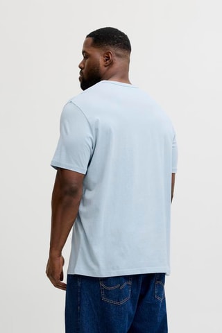 T-shirt en coton biologique - Bleu