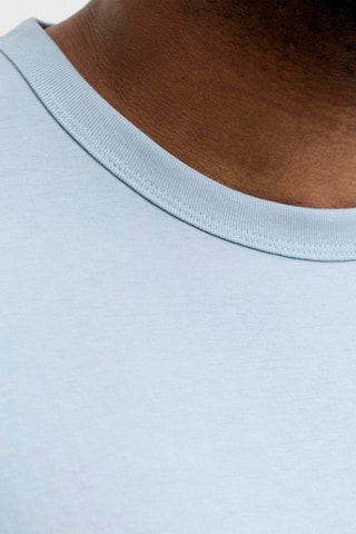 T-shirt en coton biologique - Bleu