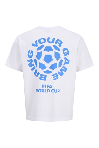 T-shirt relaxed Coupe du Monde de la FIFA 2026 - Blanc