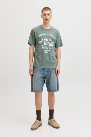 T-shirt regular en coton biologique - Vert