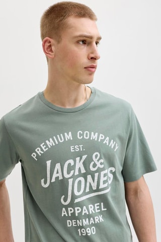 T-shirt regular en coton biologique - Vert