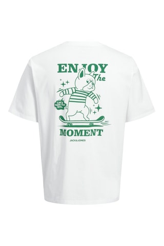 T-shirt relaxed - Blanc