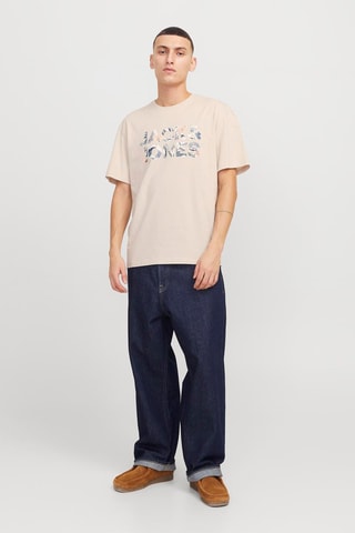 T-shirt regular - Beige clair