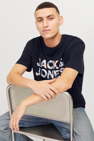 T-shirt regular - Bleu marine