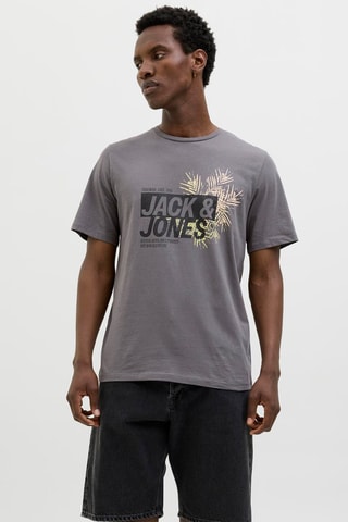 T-shirt regular - Gris foncé
