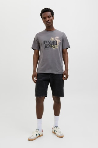 T-shirt regular - Gris foncé