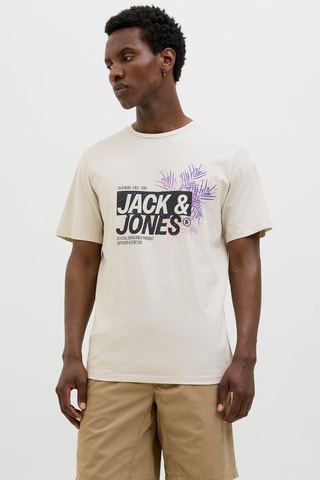 T-shirt regular - Beige