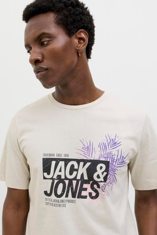 T-shirt regular - Beige