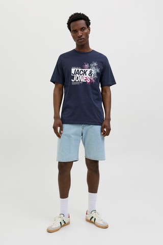 T-shirt regular - Bleu marine