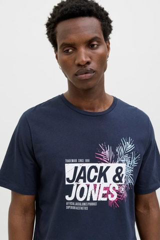 T-shirt regular - Bleu marine