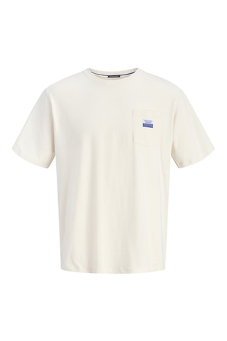 T-shirt relaxed en coton biologique - Blanc