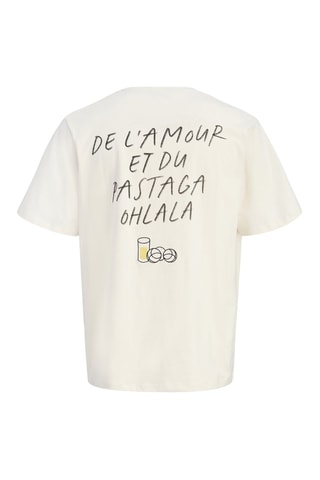 T-shirt relaxed en coton biologique - Blanc