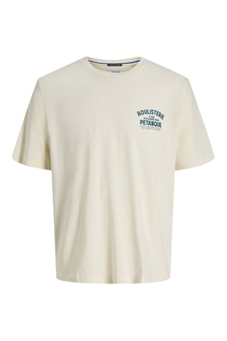 T-shirt relaxed en coton biologique - Blanc