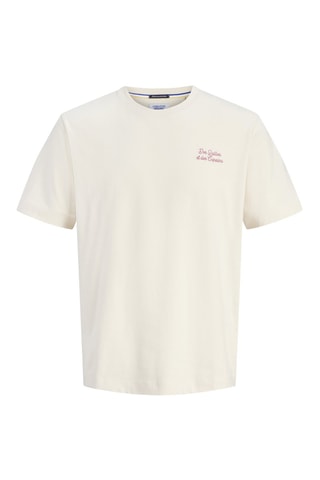 T-shirt regular en coton biologique - Blanc