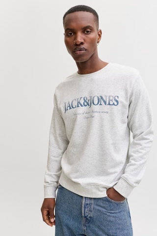 Sweat - Blanc chiné