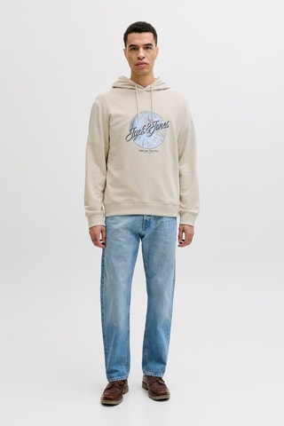 Sweat à capuche - Beige