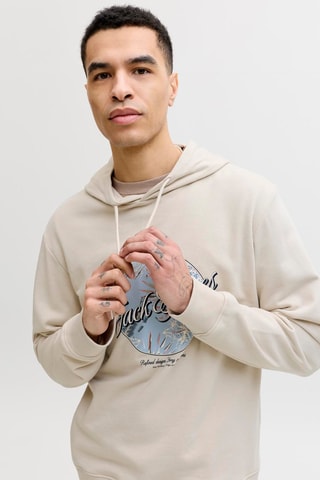 Sweat à capuche - Beige