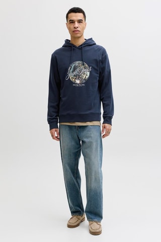 Sweat à capuche - Bleu marine