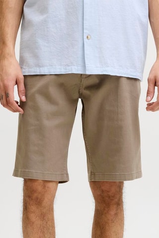 Short regular en coton biologique - Beige