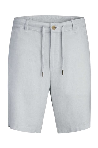 Short tapered en lin - Ciel