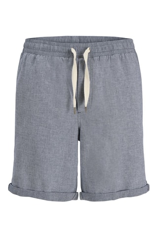 Short relaxed - Bleu marine chiné