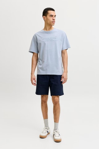 Short regular taille haute - Bleu marine