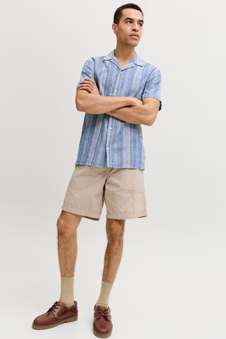 Short regular taille haute - Beige