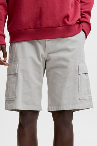 Short relaxed - Gris clair