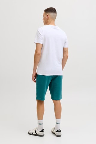 Short regular en coton biologique - Bleu canard