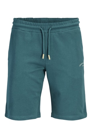Short regular en coton biologique - Bleu canard
