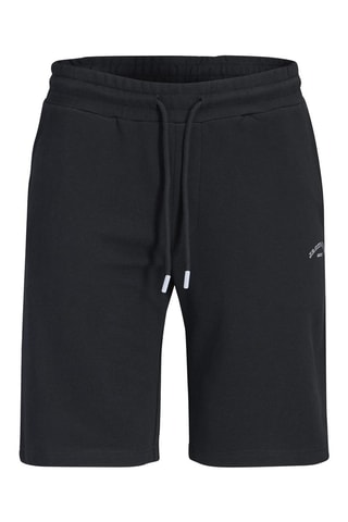 Short regular en coton biologique - Noir