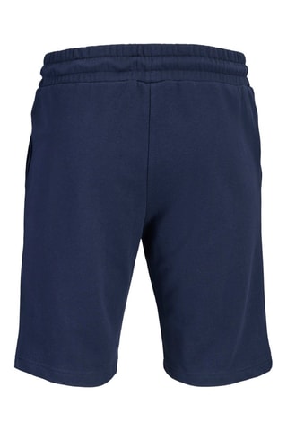 Short regular en coton biologique - Bleu marine