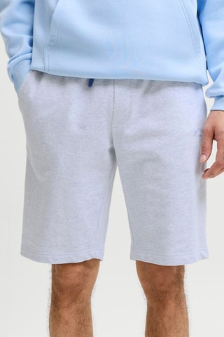 Short regular en coton biologique - Gris chiné