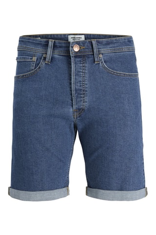 Bermuda en jean regular - Bleu marine