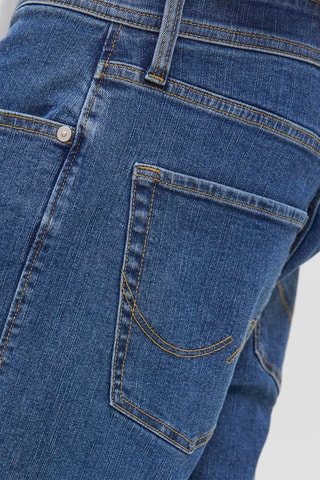 Bermuda en jean regular - Bleu marine