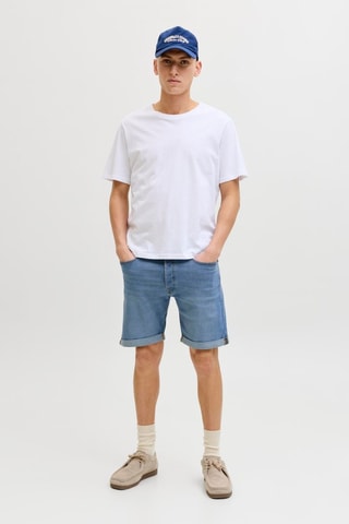 Bermuda regular en jean - Bleu clair