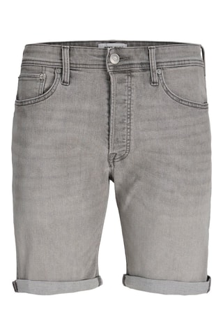 Bermuda regular en jean - Gris
