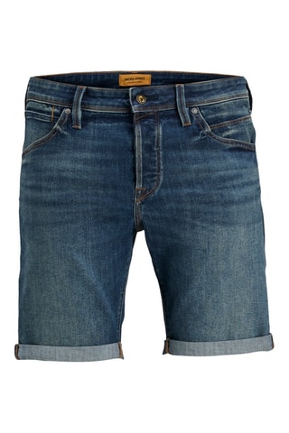 Bermuda regular en jean - Bleu foncé