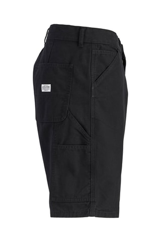 Bermuda loose en coton biologique - Noir 
