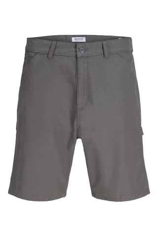 Bermuda loose en coton biologique - Gris