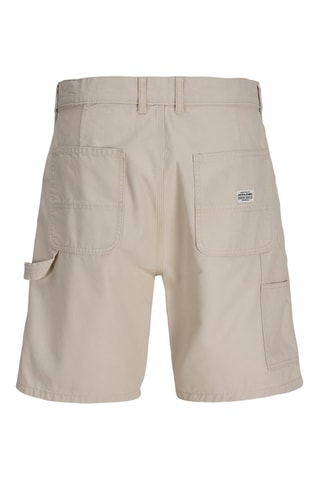 Bermuda loose en coton biologique - Ecru