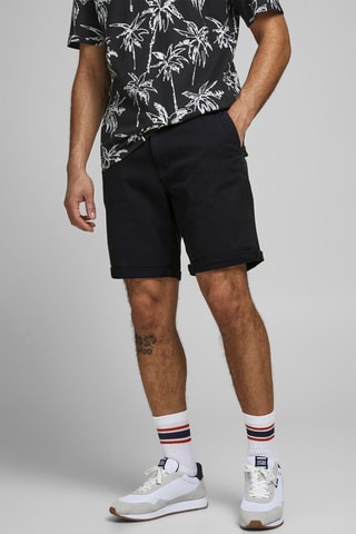 Bermuda en jean - Noir