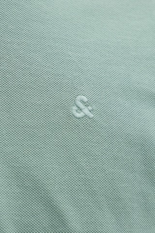 Polo slim en coton biologique - Vert menthe
