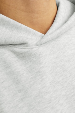 Sweat loose à capuche - Gris clair