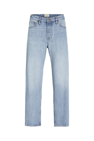 Jean loose en coton biologique - Ciel