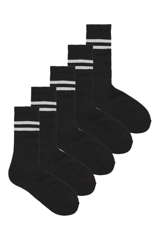 5 paires de chaussettes - Noir