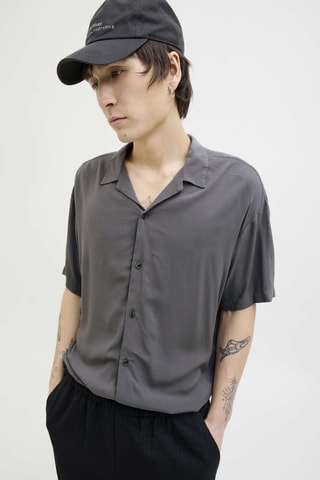 Chemise relaxed - Gris