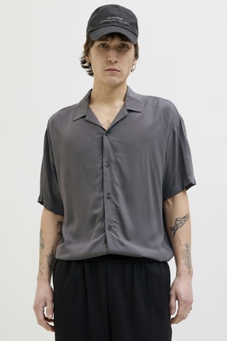 Chemise relaxed - Gris